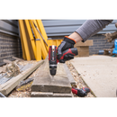 Sealey CP1201 12V SV12 Series 10mm Cordless Hammer Drill/Driver - Body Only