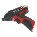 Sealey CP1203KIT 12V SV12 Series 1/4"Hex Drive Impact Driver Kit - 2 Batteries