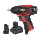 Sealey CP1204KIT 12V SV12 Series 3/8"Sq Drive Impact Wrench Kit - 2 Batteries