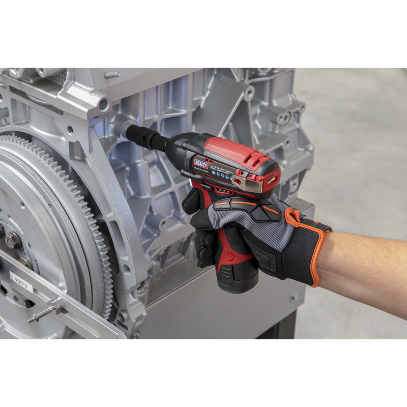 Sealey CP1204 12V SV12 Series 3/8"Sq Drive Cordless Impact Wrench 80Nm - Body Only