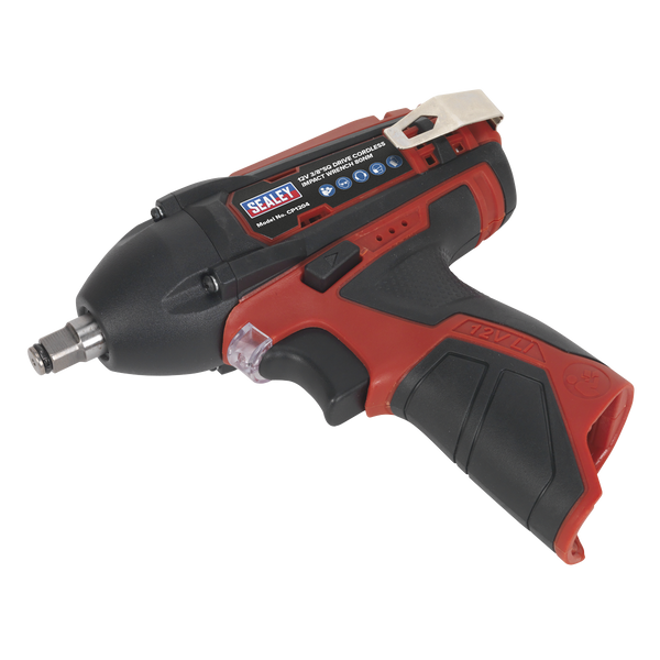 Sealey CP1204 12V SV12 Series 3/8"Sq Drive Cordless Impact Wrench 80Nm - Body Only