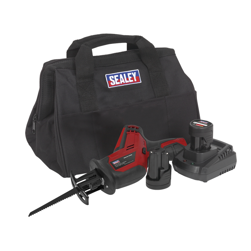 Sealey CP1208KIT 12V SV12 Series Cordless Reciprocating Saw - 2 Batteries