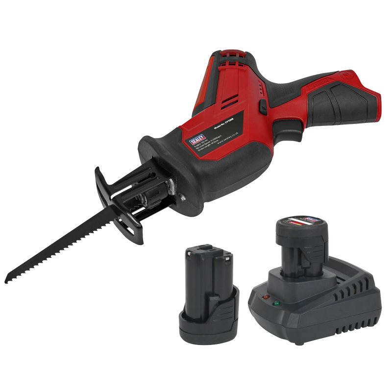 Sealey CP1208KIT 12V SV12 Series Cordless Reciprocating Saw - 2 Batteries