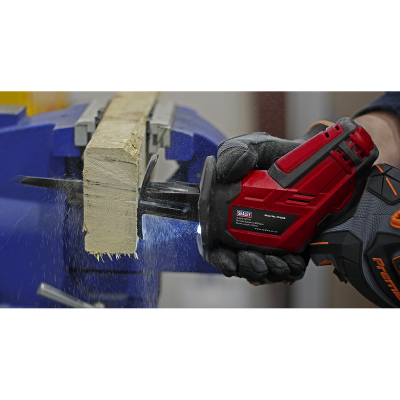 Sealey CP1208 12V SV12 Series Cordless Reciprocating Saw - Body Only