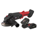 Sealey CP20VAGBKIT 20V 4Ah SV20 Series 115mm Cordless Angle Grinder Kit - 2 Batteries