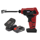 Sealey CP20VAPKIT 20V SV20 Series Cordless Air Pump Kit - 2 Batteries