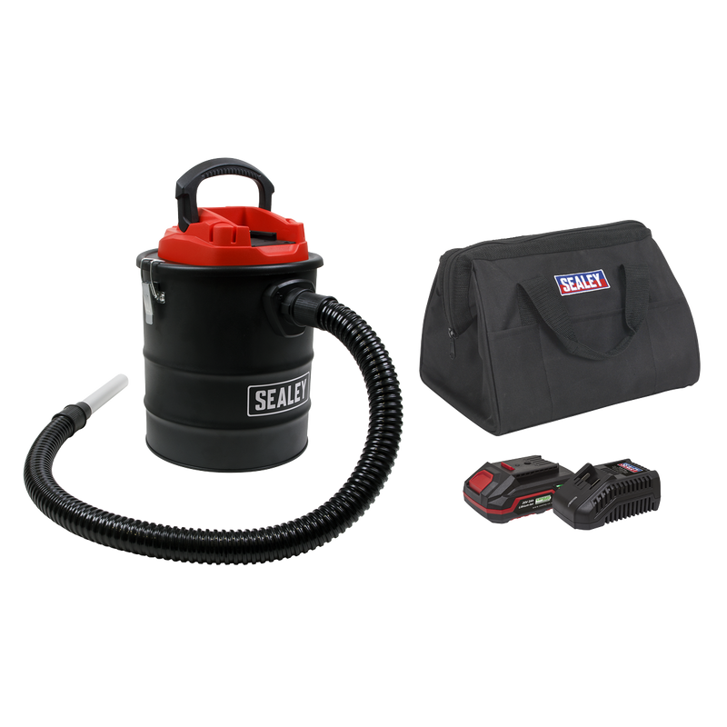 Sealey CP20VAVKIT1 20V 2Ah SV20 Series 15L Handheld Ash Vacuum Cleaner Kit