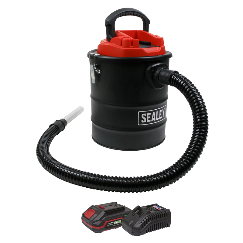 Sealey CP20VAVKIT1 20V 2Ah SV20 Series 15L Handheld Ash Vacuum Cleaner Kit