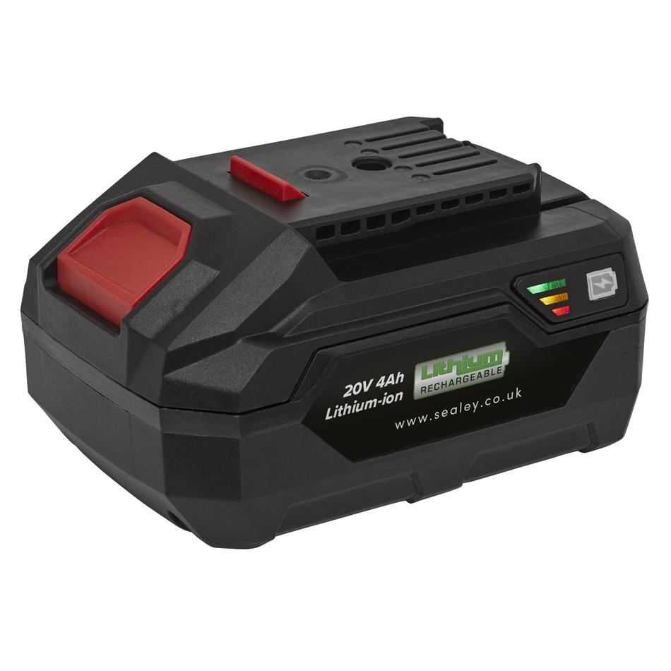 Sealey CP20VOPKIT 20V SV20 Series 125mm Cordless Orbital Polisher Kit
