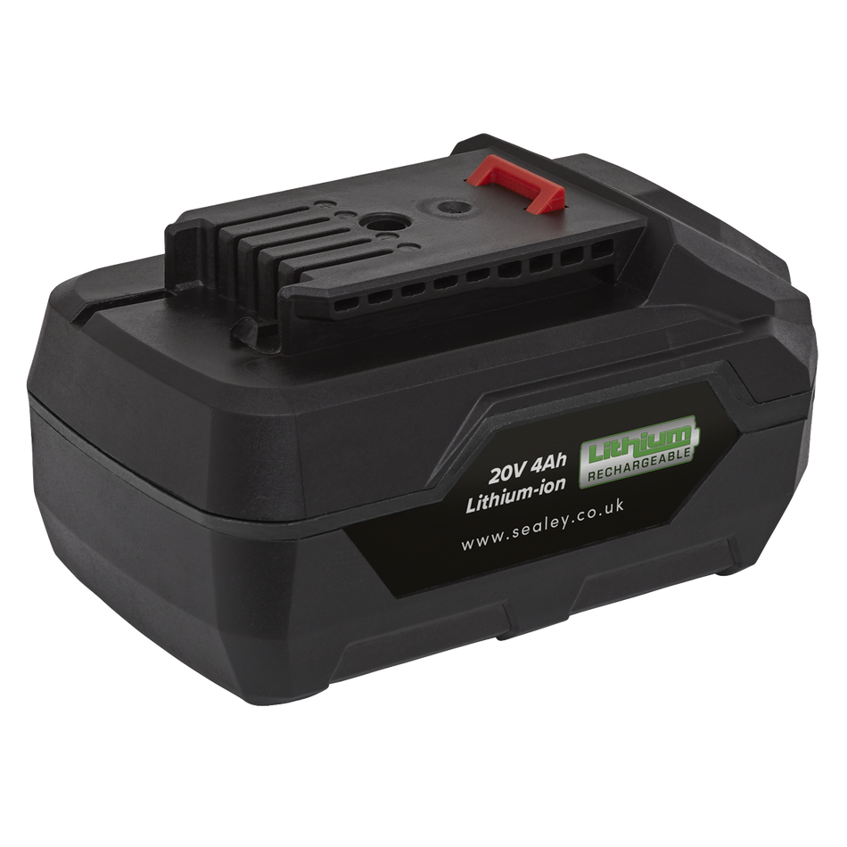 Sealey CP20VBP4 20V 4Ah SV20 Series Lithium-ion Power Tool Battery