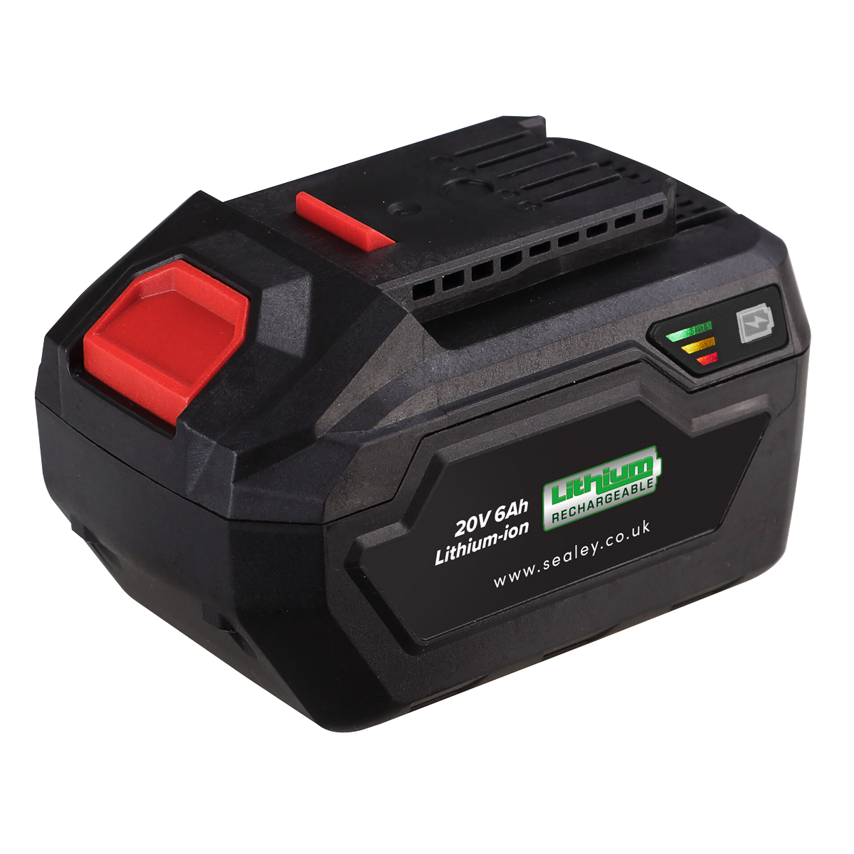 Sealey CP20VBP6 20V 6Ah SV20 Series Lithium-ion Power Tool Battery