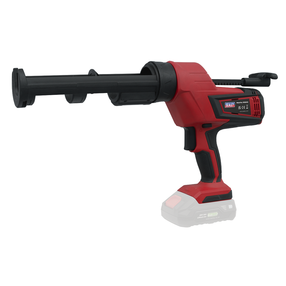 Sealey CP20VCG Cordless Caulking Gun 310ml 20V SV20 Series - Body Only