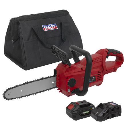 Sealey CP20VCHSKIT1 20V 4Ah SV20 Series 25cm Cordless Chainsaw Kit