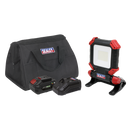 Sealey CP20VCLKIT1 20V 4Ah SV20 Series Cordless SMD LED 1800lm Work Light Kit