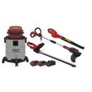Sealey CP20VCOMBO3 Garden Power Tool Kit 20V - 2 Batteries