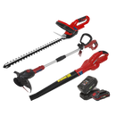 Sealey CP20VCOMBO6 20V SV20 Series 3 x Garden Power Tool Kit - 2 Batteries