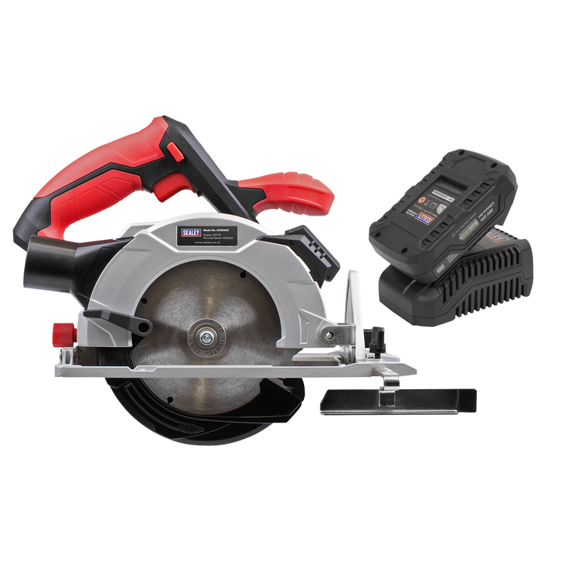 Sealey CP20VCSKIT1 20V 2Ah SV20 Series Ø150mm Circular Saw Kit