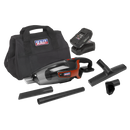 Sealey CP20VCVKIT1 20V 2Ah SV20 Series 650ml Cordless Handheld Vacuum Cleaner Kit