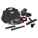 Sealey CP20VCVKIT 20V SV20 Series 650ml Cordless Handheld Vacuum Cleaner Kit - 2 Batteries