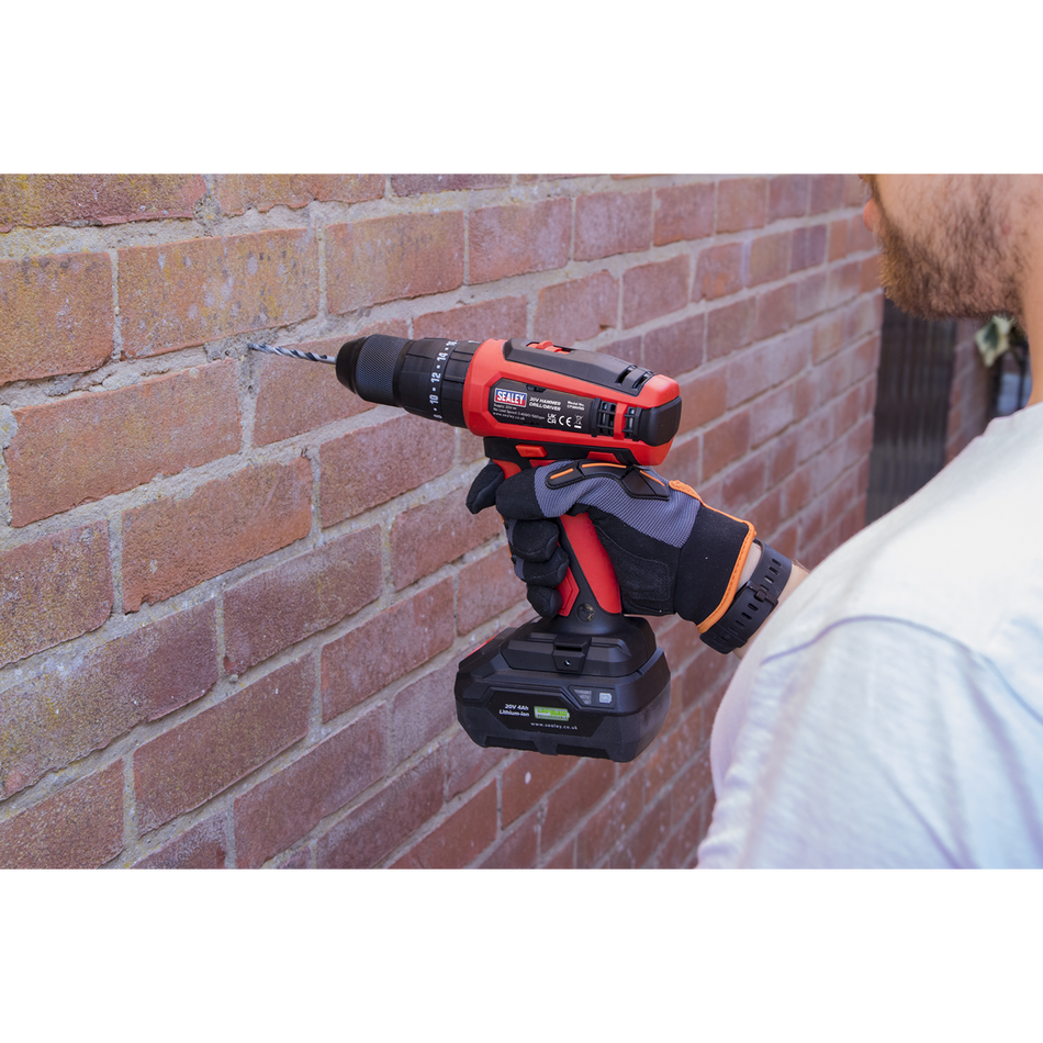 Sealey CP20VDD 20V SV20 Series 13mm Hammer Drill/Driver - Body Only