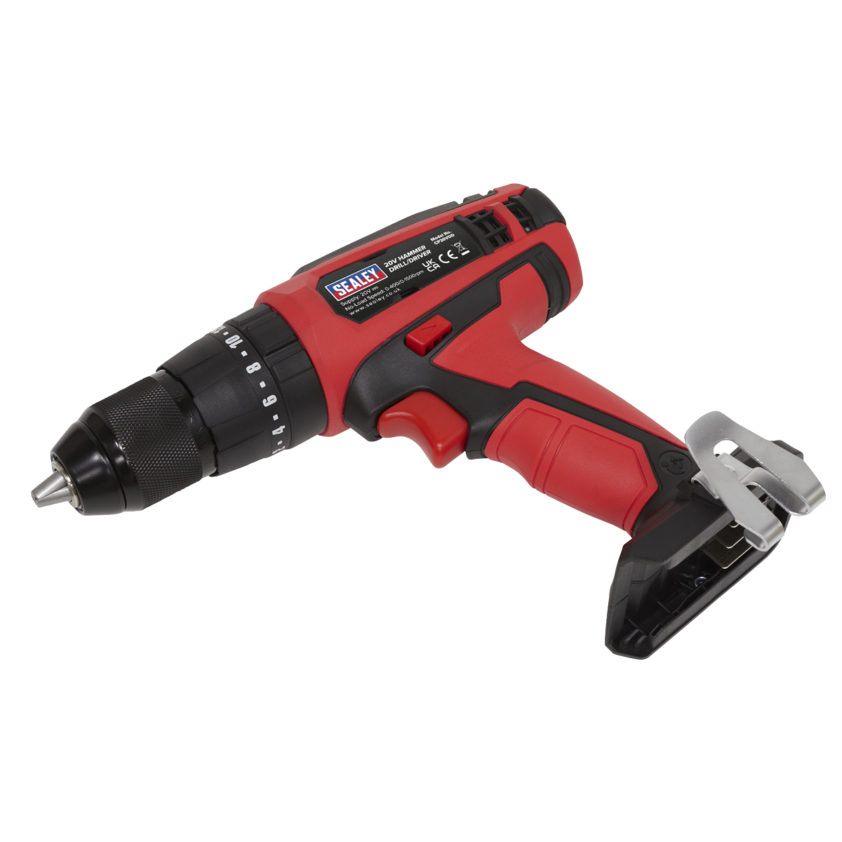 Sealey CP20VDD 20V SV20 Series 13mm Hammer Drill/Driver - Body Only