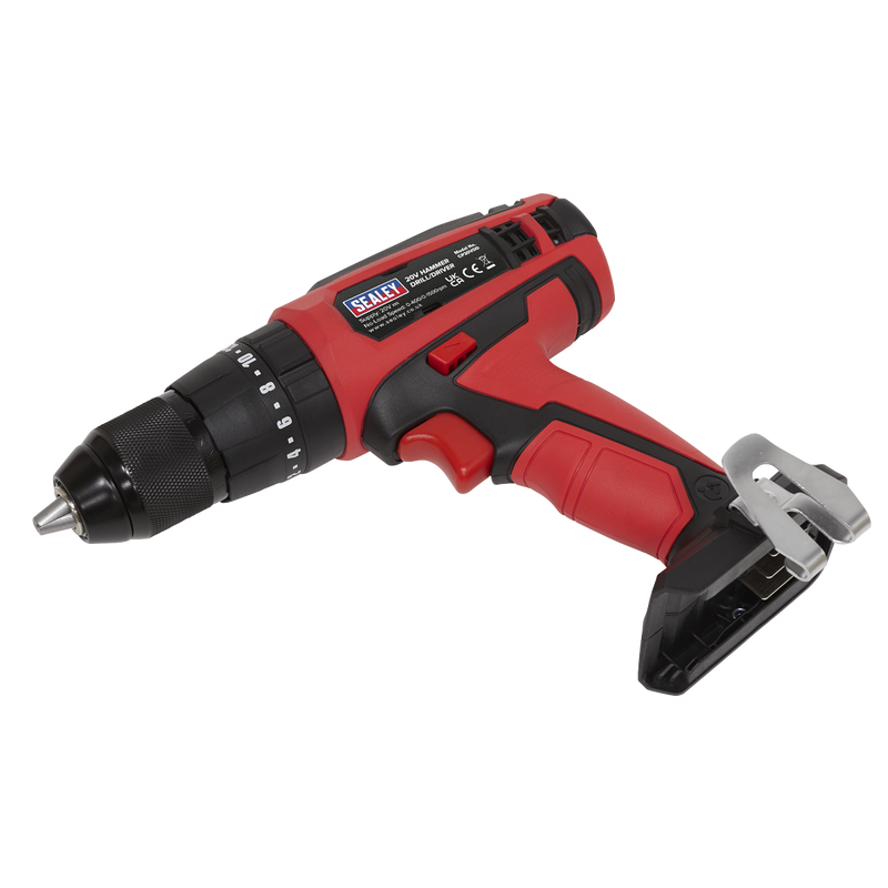 Sealey CP20VDDKIT1 20V SV20 Series 13mm 2Ah Lithium-ion Hammer Drill/Driver Kit