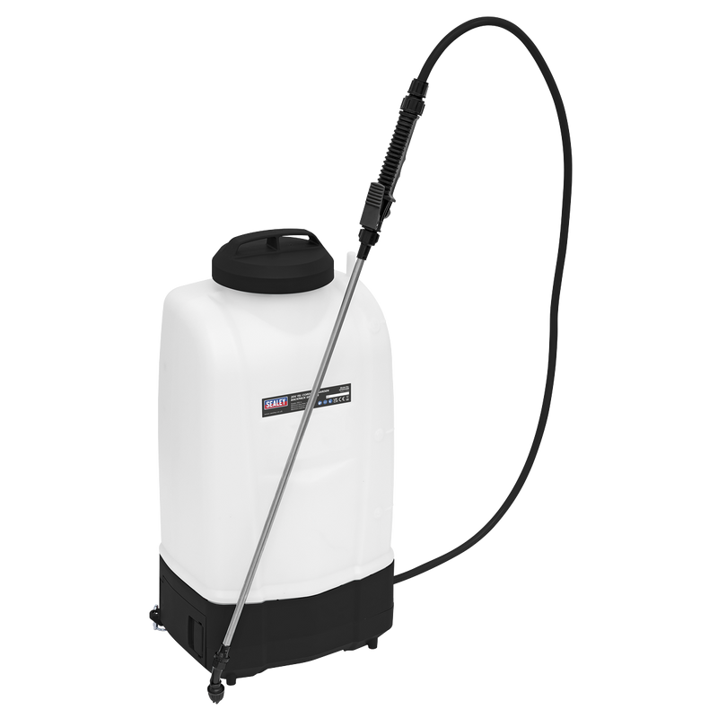 Sealey CP20VGBS Cordless Garden Backpack Sprayer 20V SV20 Series 15L - Body Only