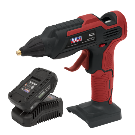 Sealey CP20VGGKIT1 20V 2Ah SV20 Series Cordless Glue Gun Kit