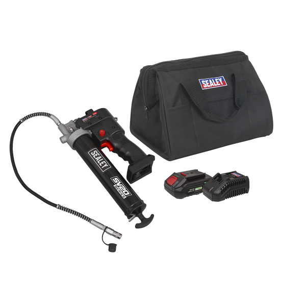 Sealey CP20VGRGKIT1 20V 2Ah SV20 Series Grease Gun Kit
