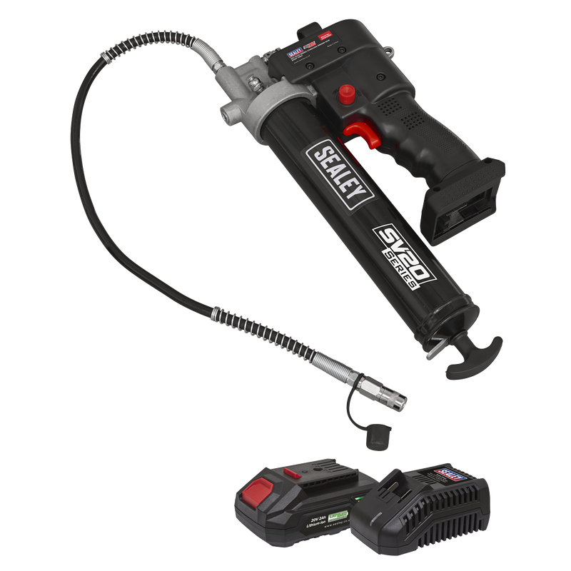 Sealey CP20VGRGKIT1 20V 2Ah SV20 Series Grease Gun Kit