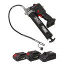 Sealey CP20VGRGKIT Sealey 20V SV20 Series Grease Gun Kit - 2 Batteries