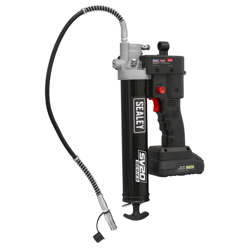 Sealey CP20VGRG Cordless Grease Gun 20V SV20 Series - Body Only