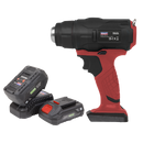 Sealey CP20VHGKIT2 20V SV20 Series Cordless Hot Air Gun Kit - 2 Batteries
