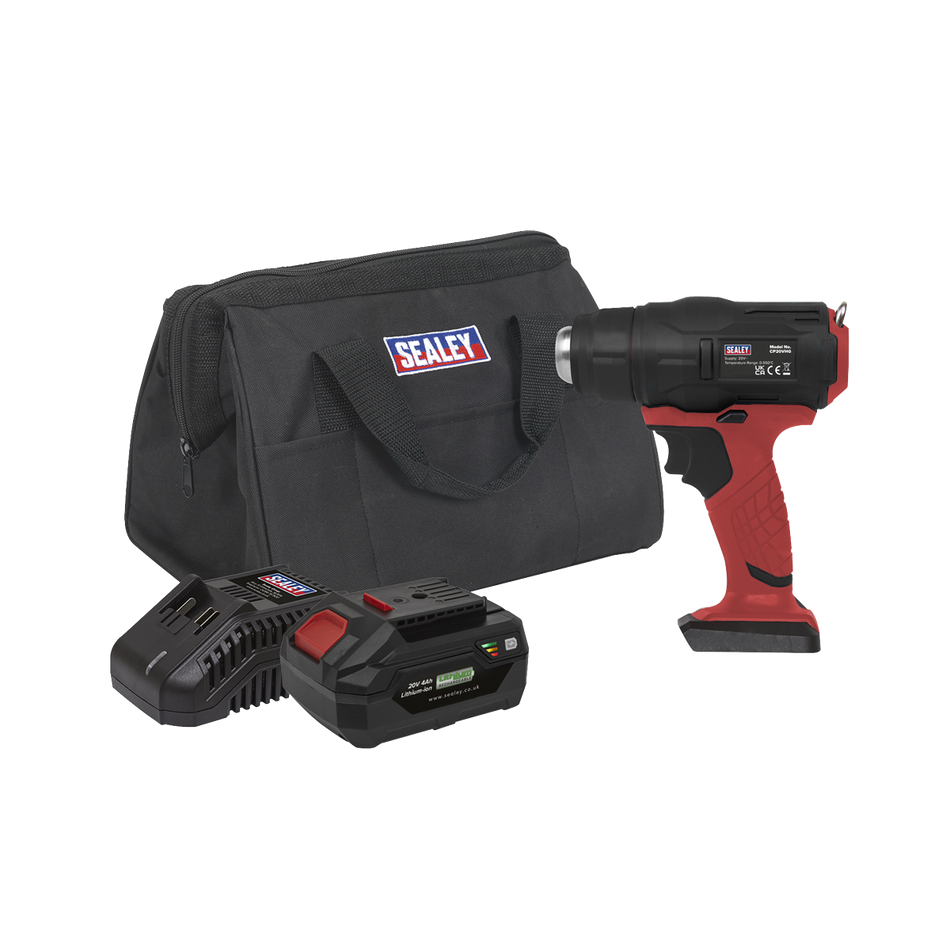Sealey CP20VHGKIT 20V SV20 Series Cordless Hot Air Gun Kit