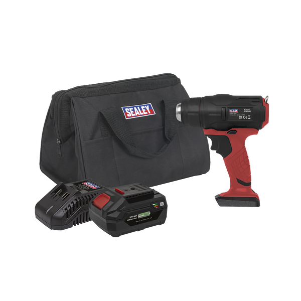Sealey CP20VHGKIT 20V SV20 Series Cordless Hot Air Gun Kit
