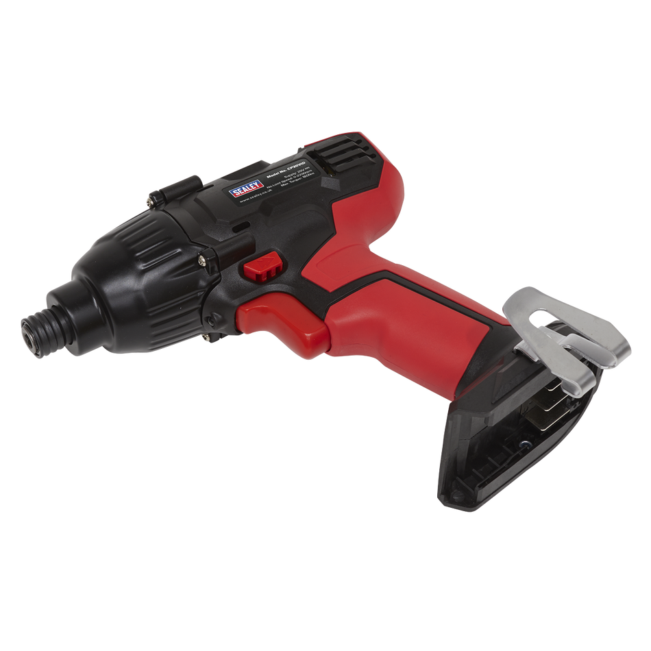 Sealey CP20VIDKIT 20V SV20 Series 1/4"Hex Drive Impact Driver Kit - 2 Batteries