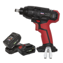 Sealey CP20VIWKIT 20V SV20 Series 1/2"Sq Drive Impact Wrench 230Nm - 2 Batteries