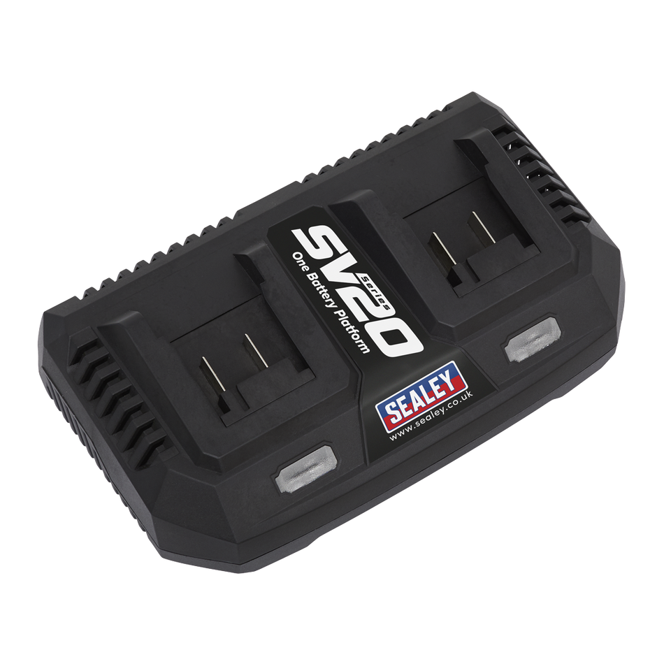 Sealey CP20VMC2 20V SV20 Series Dual Battery Charger