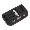 Sealey CP20VMC2 20V SV20 Series Dual Battery Charger