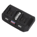 Sealey CP20VMC2 20V SV20 Series Dual Battery Charger