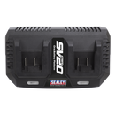 Sealey CP20VMC2 20V SV20 Series Dual Battery Charger