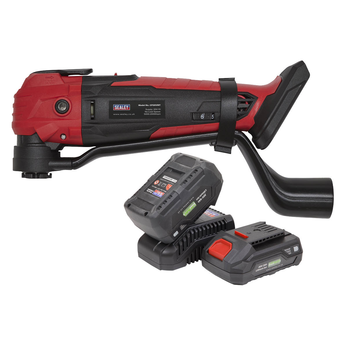 Sealey CP20VMTKIT 20V SV20 Series Cordless Oscillating Multi-Tool Kit - 2 Batteries