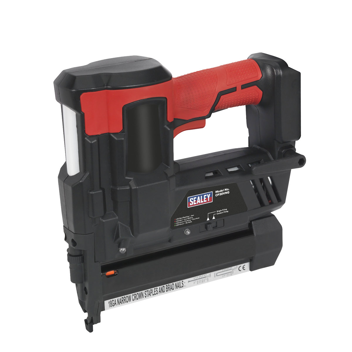 Sealey CP20VNG 20V SV20 Series 18G Cordless Staple/Nail Gun - Body Only