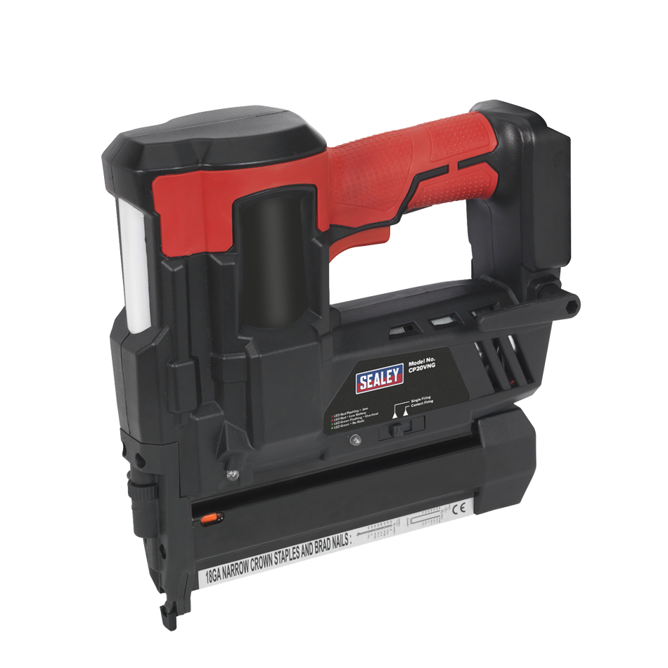 Sealey CP20VNG 20V SV20 Series 18G Cordless Staple/Nail Gun - Body Only