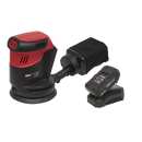 Sealey CP20VOSKIT1 20V 2Ah SV20 Series 125mm Cordless Orbital Palm Sander Kit