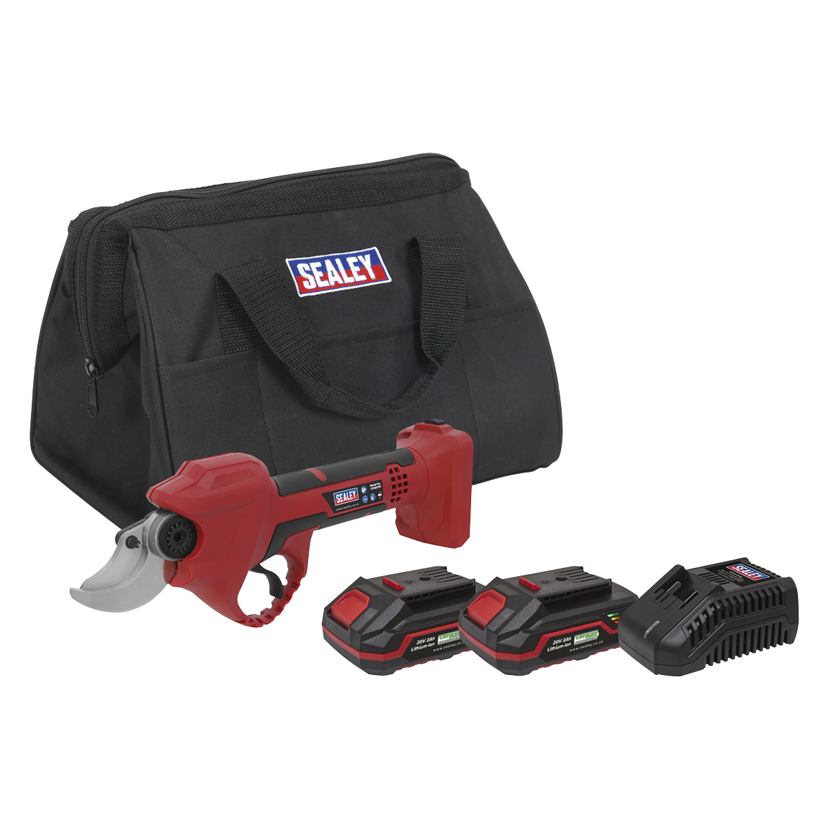 Sealey CP20VPSKIT 20V 2Ah SV20 Series Cordless Pruning Shears Kit - 2 Batteries
