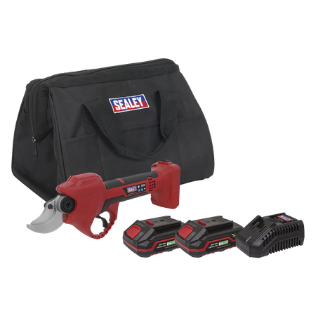 Sealey CP20VPSKIT 20V 2Ah SV20 Series Cordless Pruning Shears Kit - 2 Batteries