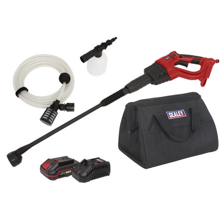 Sealey CP20VPWKIT1 20V 2Ah SV20 Series Cordless Pressure Washer Kit