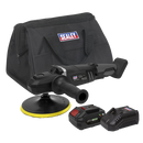 Sealey CP20VRPXKIT1 20V 4Ah SV20 Series 180mm Brushless Rotary Polisher Kit