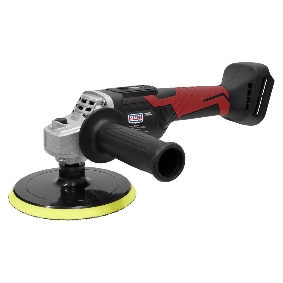 Sealey CP20VRPKIT2 20V SV20 Series 150mm Cordless Rotary Polisher Kit - 2 Batteries